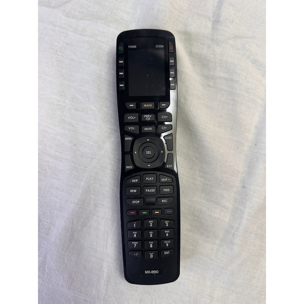 URC Universal Remote Control MX-890 For Home Theater System Genuine No Base